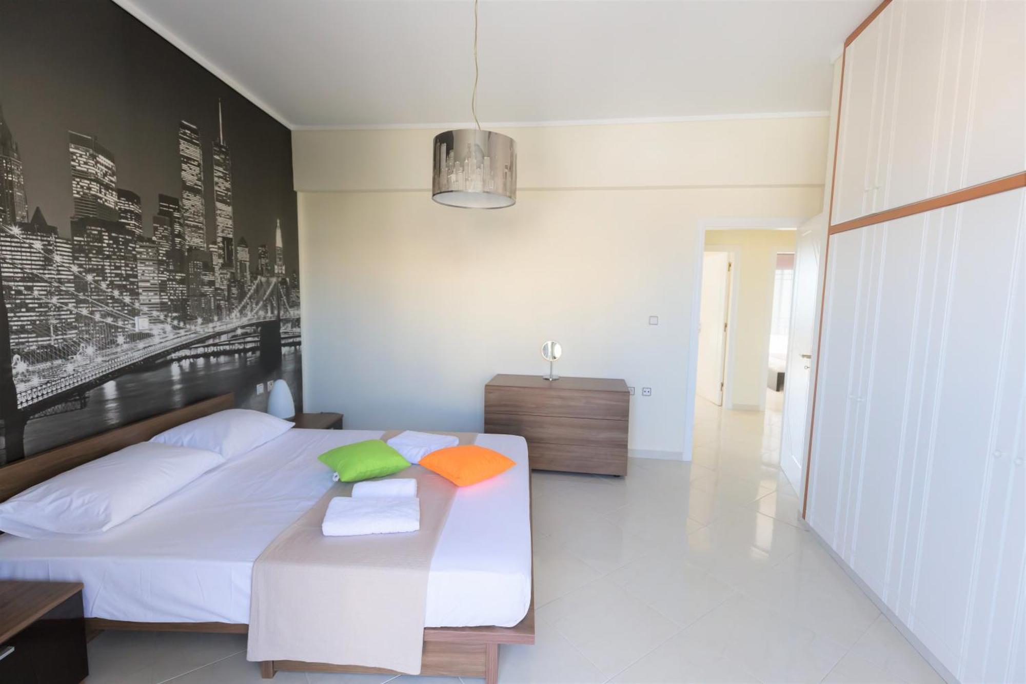 Groovy & Cozy Apt With Private Seaview Rooftop Terrace Родос Экстерьер фото
