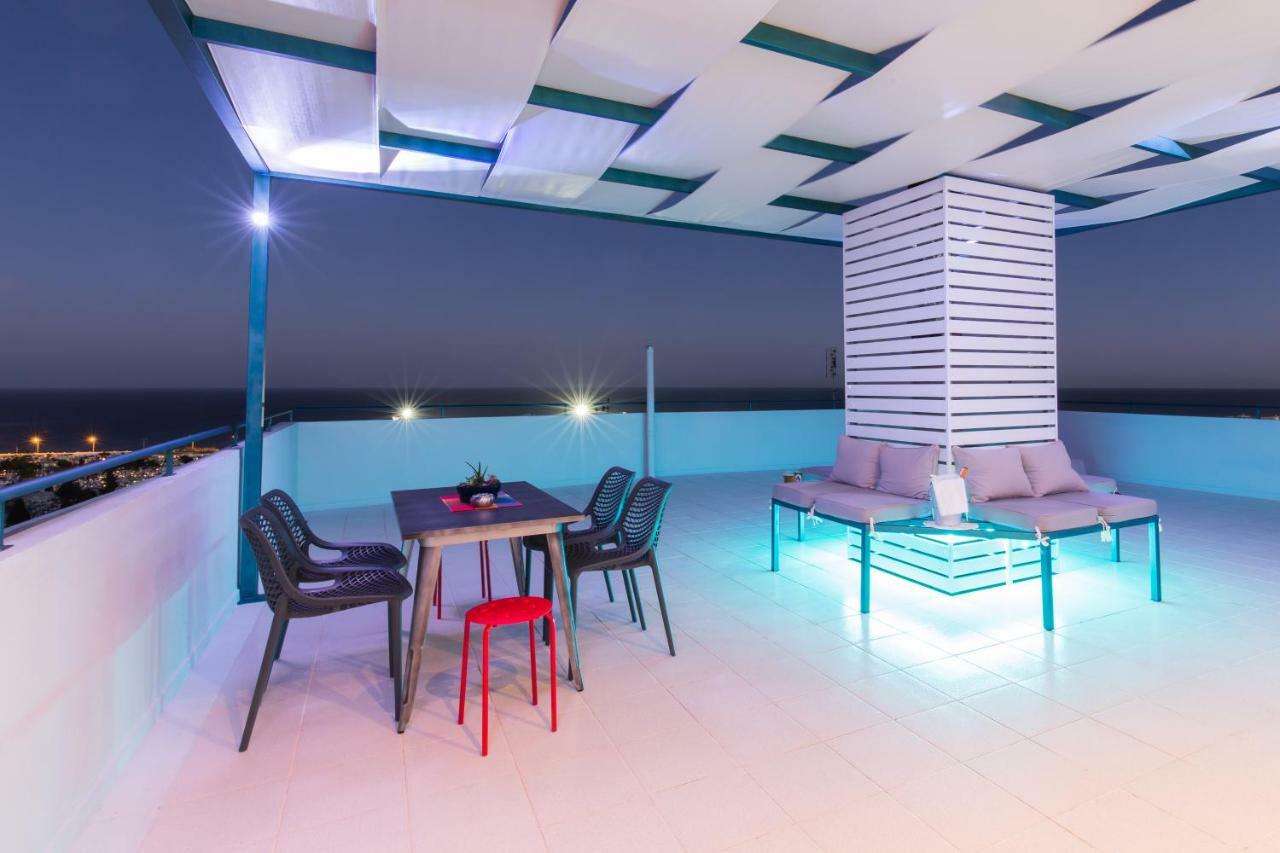 Groovy & Cozy Apt With Private Seaview Rooftop Terrace Родос Экстерьер фото