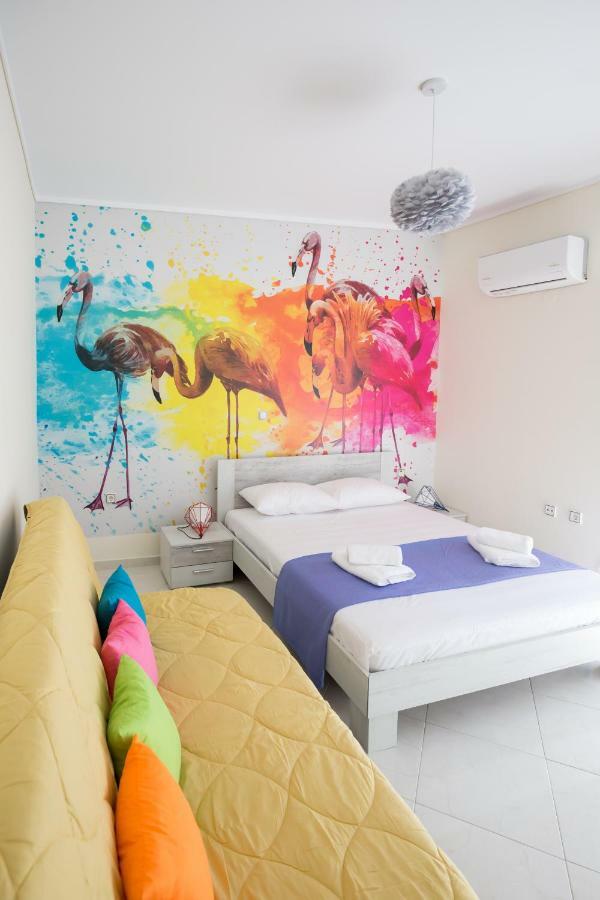Groovy & Cozy Apt With Private Seaview Rooftop Terrace Родос Экстерьер фото
