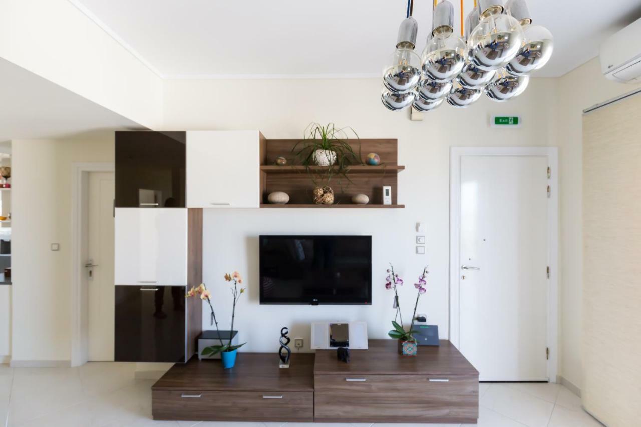 Groovy & Cozy Apt With Private Seaview Rooftop Terrace Родос Экстерьер фото